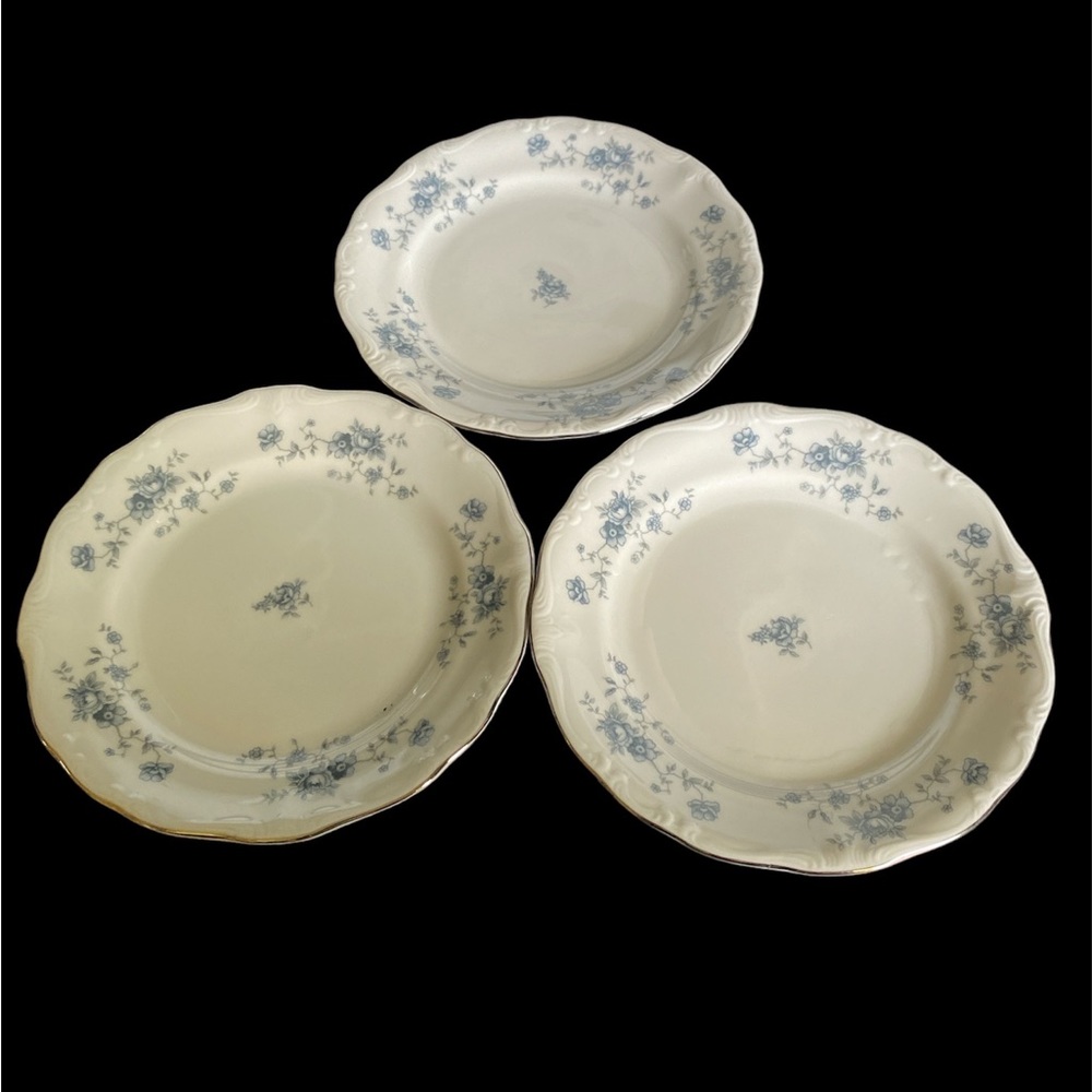 (3) Johann Haviland bread and butter plates